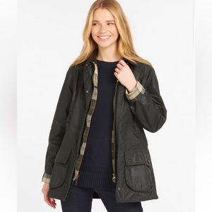 Barbour waxed beadnell womens jacket